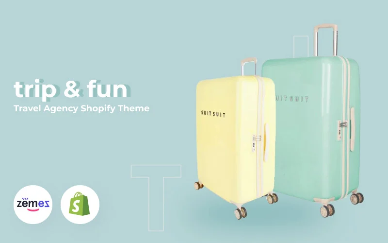 Trip&Fun - 基于Shopify的旅行社在线商店主题