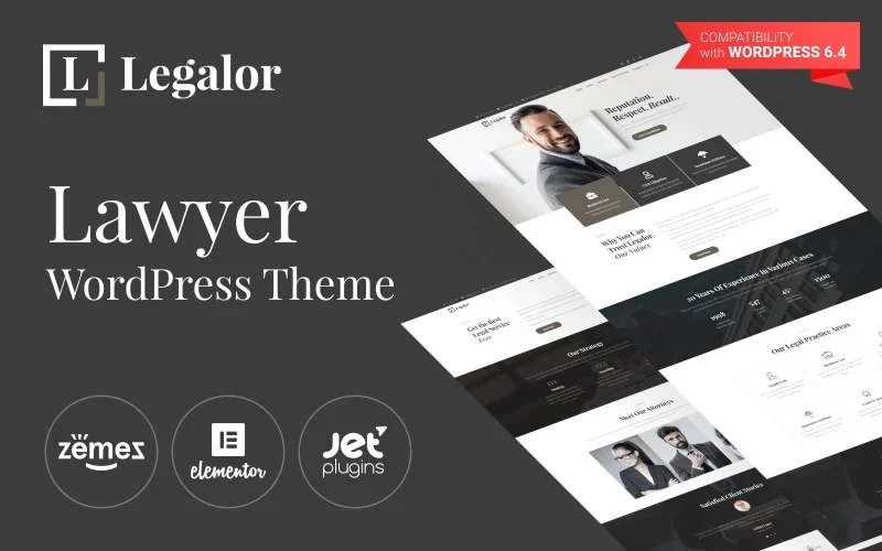 Legalor - 基于WordPress的律师事务所网站主题