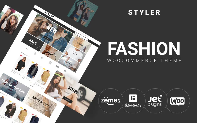 Styler - 基于 WooCommerce的时装商店网站主题