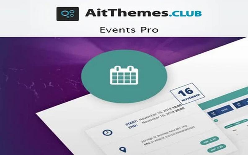 AIT Events Pro – WordPress 活动管理插件