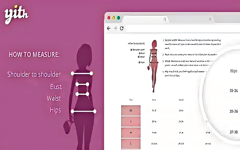 Product Size Charts – 商品尺码表