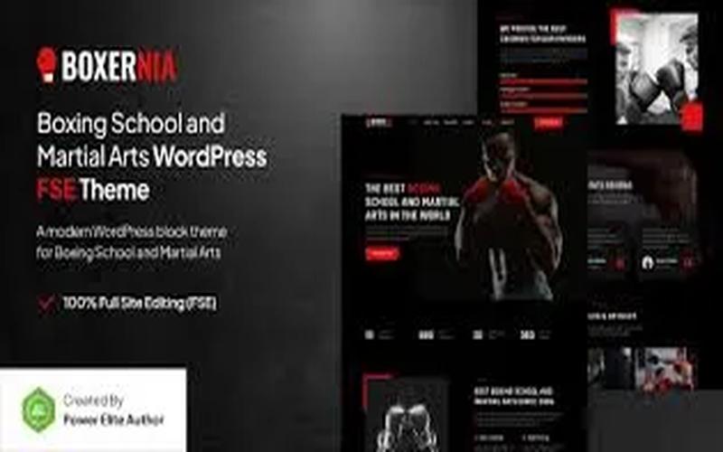 Boxernia – 拳击学校与武术 WordPress 主题