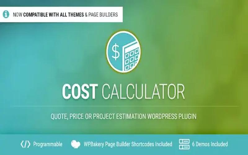Cost Calculator by BoldThemes – 高级费用计算器插件
