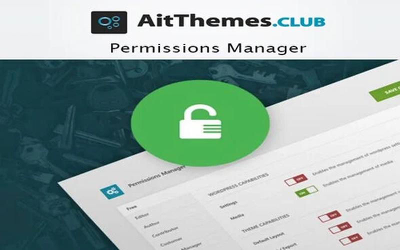 AIT Permissions Manager – WordPress 用户权限管理插件