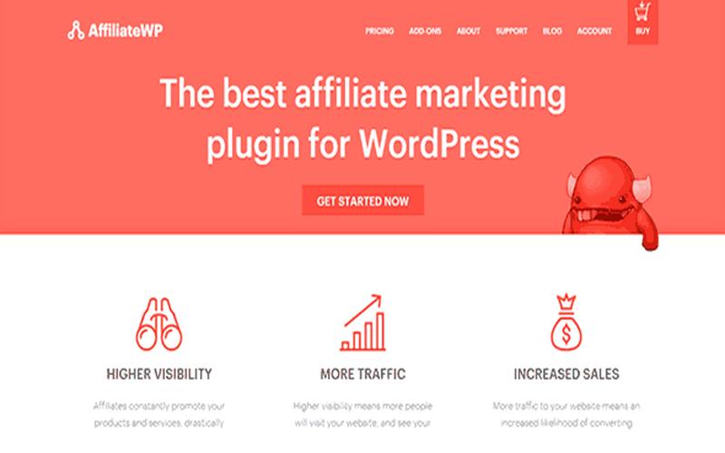 AffiliateWP Core – WordPress 联盟营销插件