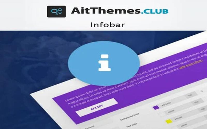 AIT Infobar – WordPress 信息栏插件