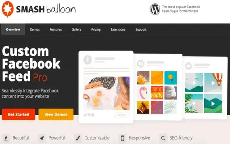 Custom Facebook Feed Pro – 高级 Facebook 动态集成插件