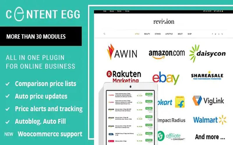 Content Egg – 联盟营销与价格比较全能插件