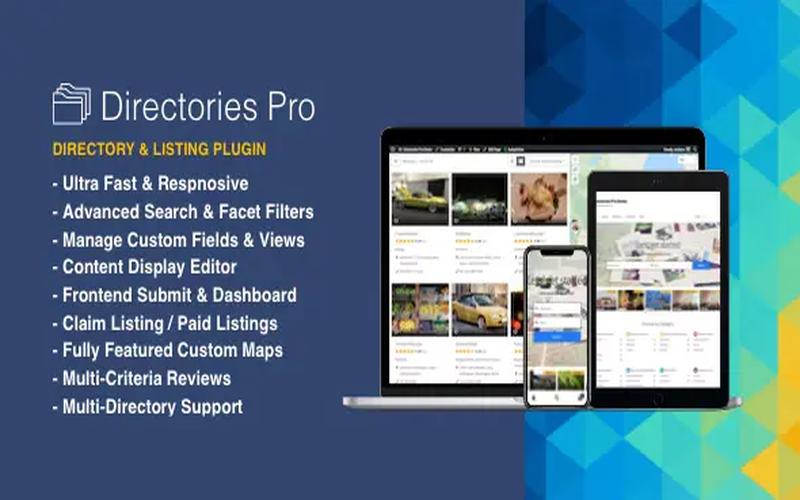 Directories Pro – 高级目录网站构建插件（含所有扩展）