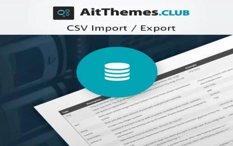 AIT CSV Import / Export – WordPress 数据导入导出插件