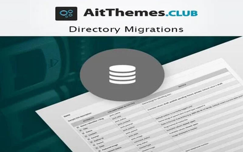 AIT Directory Migrations – WordPress 目录数据迁移插件