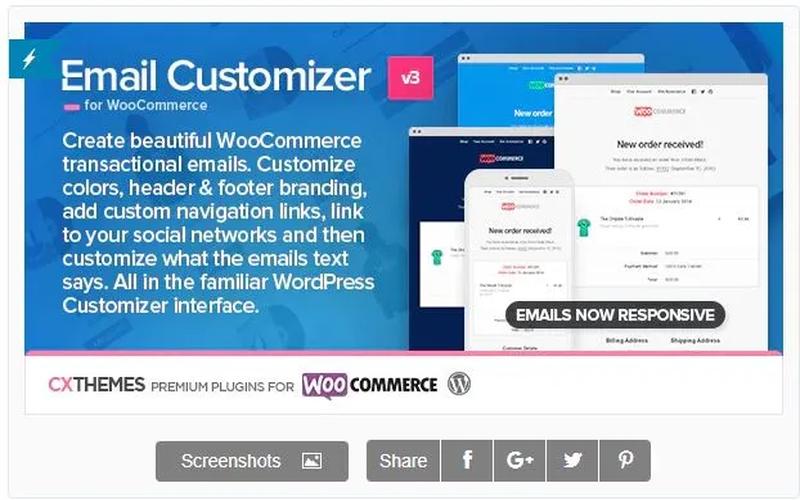 Email Customizer for WooCommerce – 邮件模板定制与营销增强插件