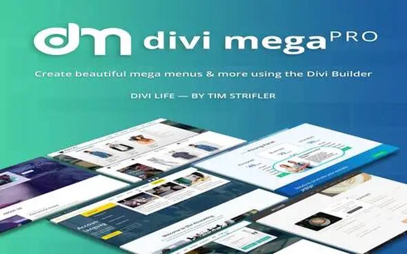 Divi Mega Pro – Divi Mega Menu 与 Popups 增强插件