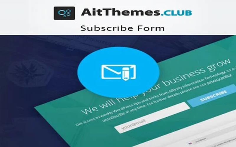 AIT Subscribe Form – 邮件订阅表单插件