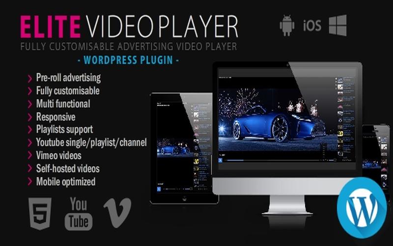 Elite Video Player – WordPress 高级视频播放器插件