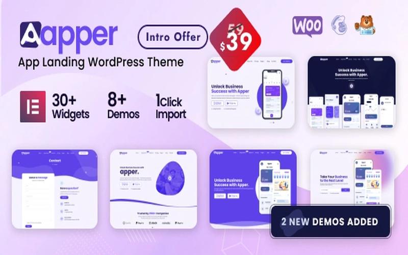 Apper – 移动应用与软件产品推广主题