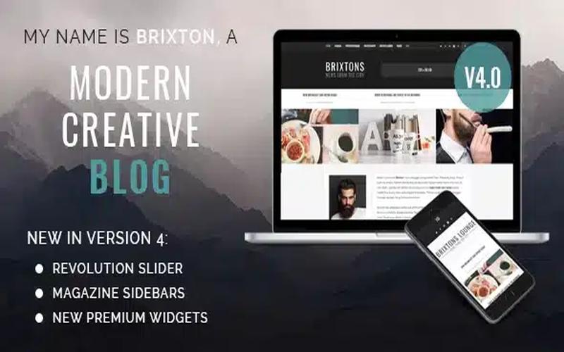 Brixton – 个人博客 WordPress 主题