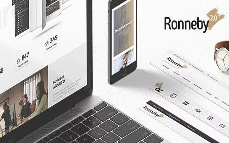 Ronneby – 多行业企业与创意作品集主题