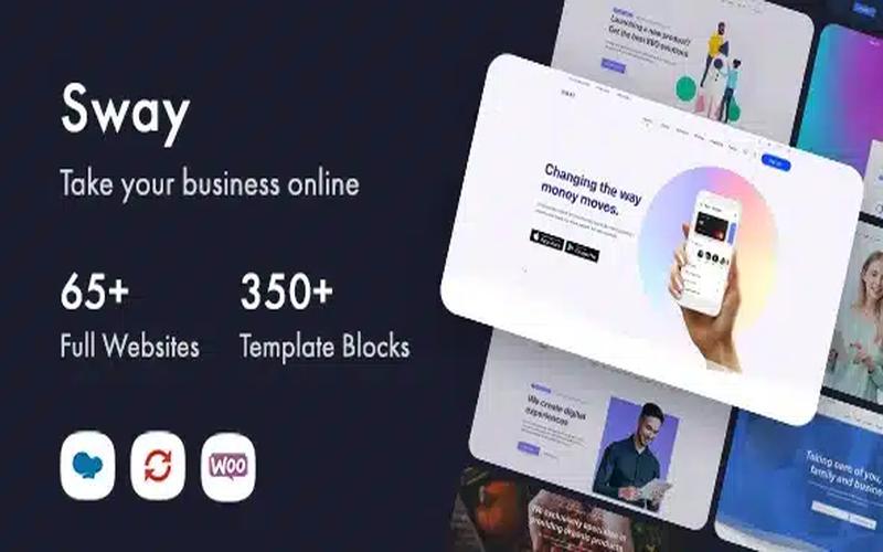 Sway – 企业官网与多行业服务展示主题