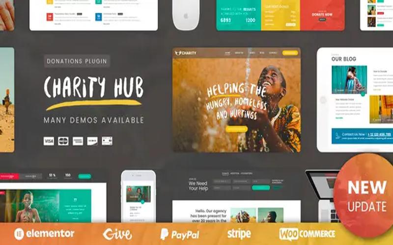 Charity Foundation – 慈善基金会 WordPress 主题