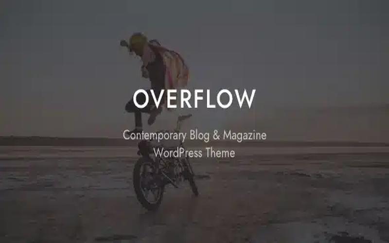 Overflow – 生活方式博客与精选杂志主题