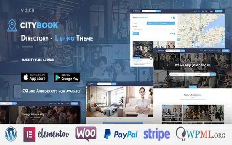 CityBook – 目录与列表 WordPress 主题