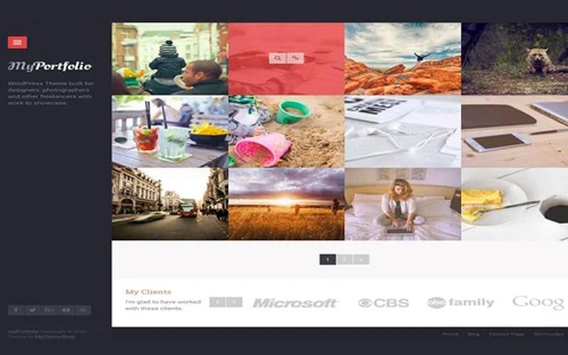 MyPortfolio – 创意作品集与自由职业者 WordPress 主题