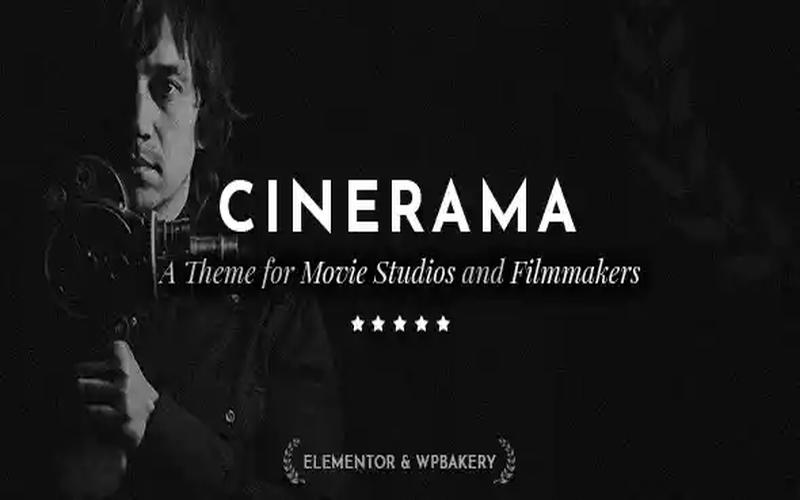 Cinerama – 影视工作室与导演作品展示主题