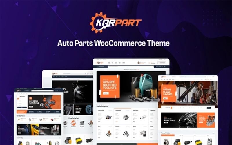 Karpart – 汽车配件与维修工具购物商城主题