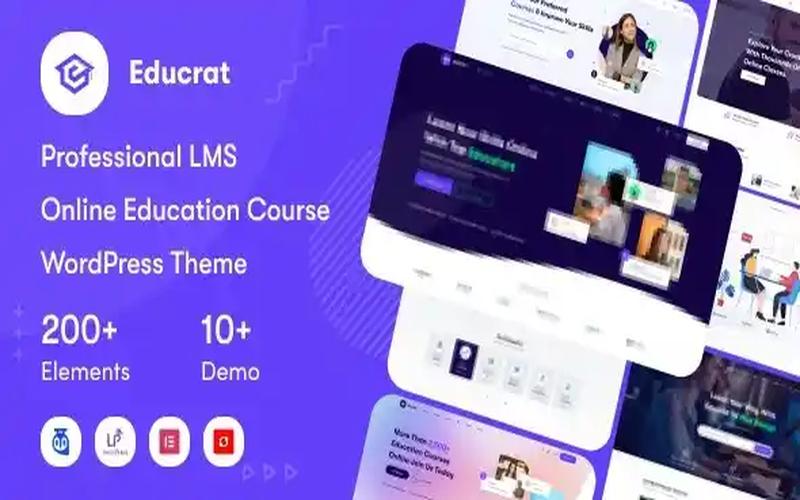 Educrat – 在线课程与培训机构教育主题