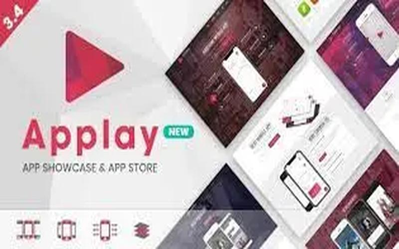 Applay – 移动应用展示与应用商店 WordPress 主题