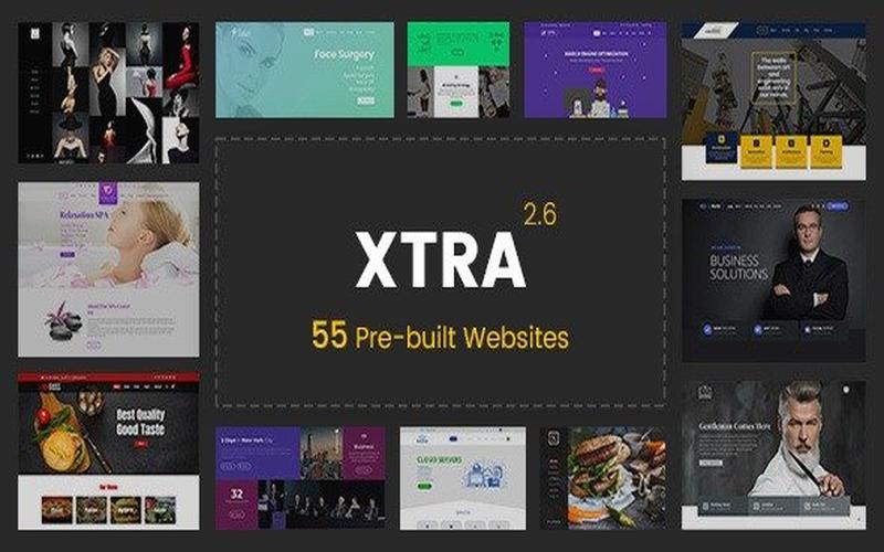 Xtra – 企业官网与创意商城多用途主题