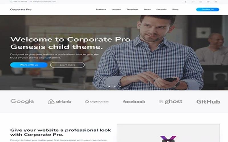 Corporate Pro – 专业企业官网与业务介绍主题