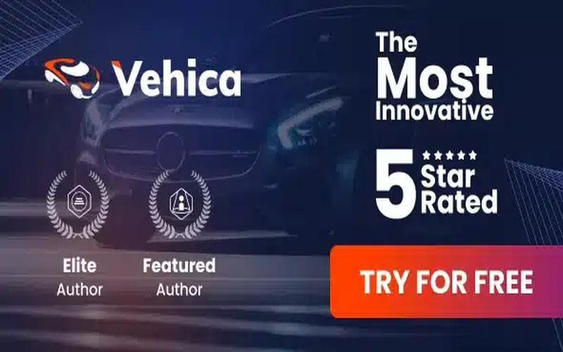 Vehica – 汽车经销商与车源信息平台主题