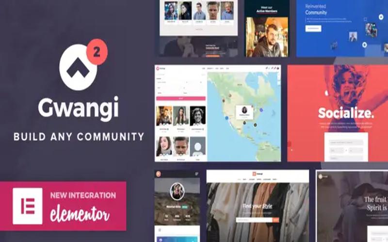 Gwangi PRO  – 社区主题