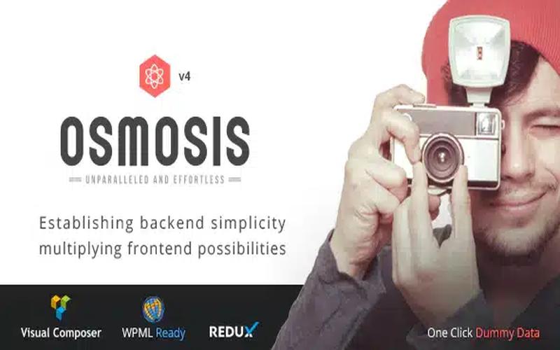 Osmosis – 灵活页眉与锚点导航多用途主题