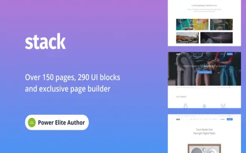 Stack – 模块化企业官网与产品推广主题