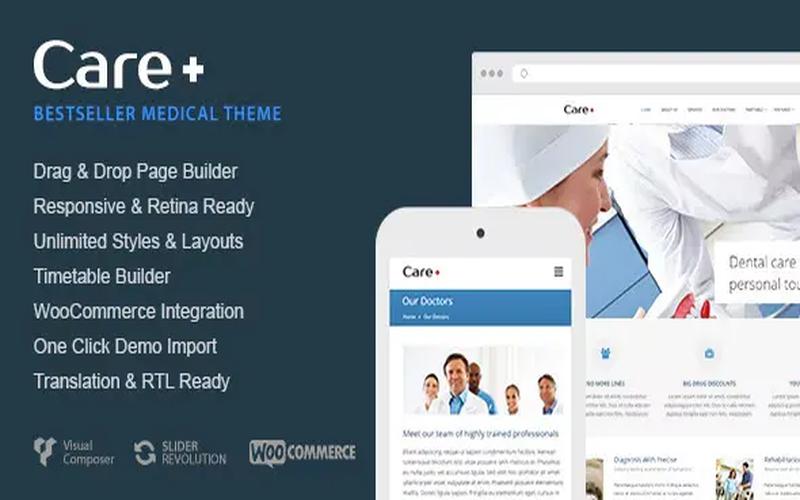 Care – 医疗与健康博客 WordPress 主题