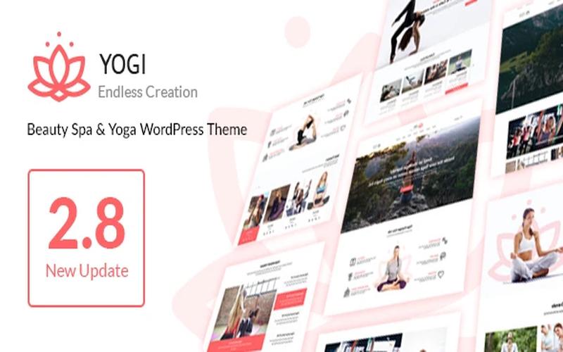 Yogi – 瑜伽工作室与课程课表展示主题