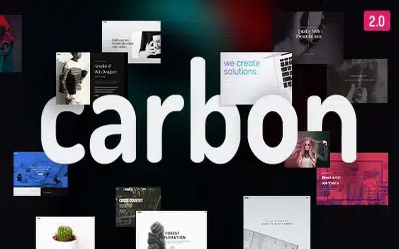 Carbon – 清晰极简多用途 WordPress 主题
