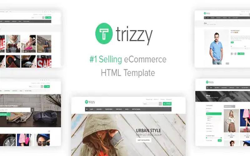 Trizzy – 品牌零售与商品展示商城主题