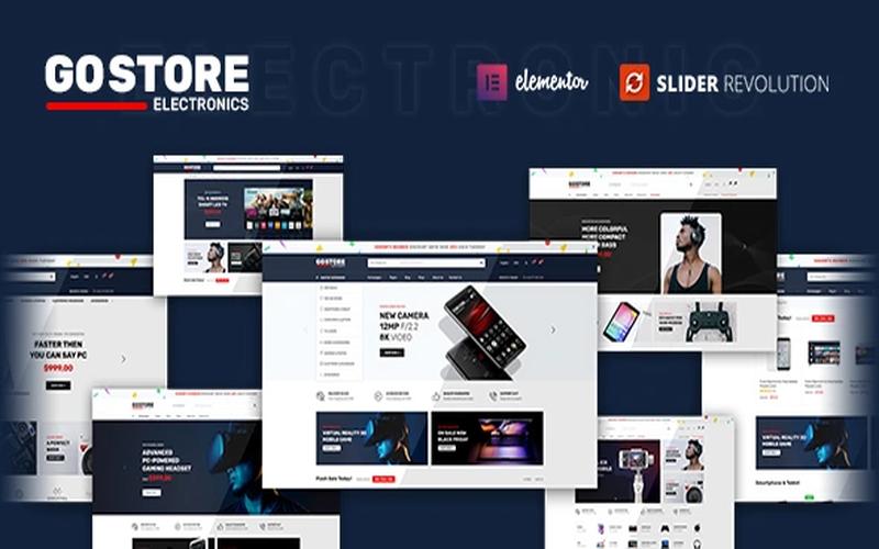 GoStore – 多品类商城与商品展示主题