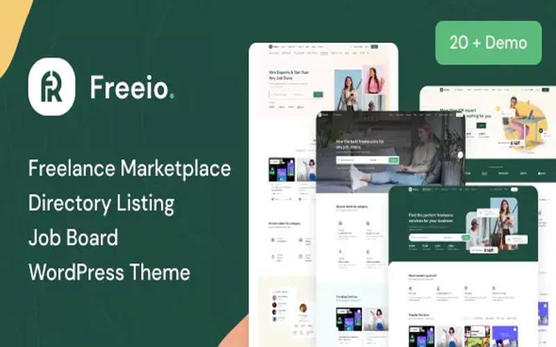 Freeio – 自由职业接单与服务交易平台主题
