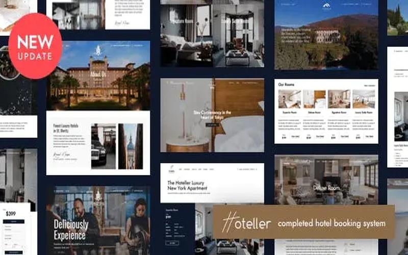 Hoteller – 酒店度假村与公寓预订主题