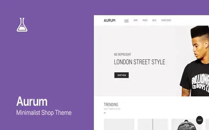 Aurum – 高性能 WooCommerce 电商主题