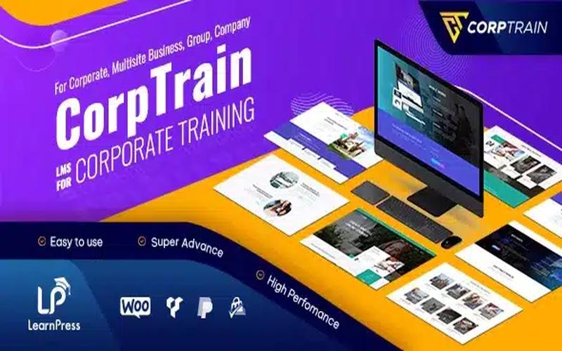CorpTrain – 企业培训 WordPress 主题