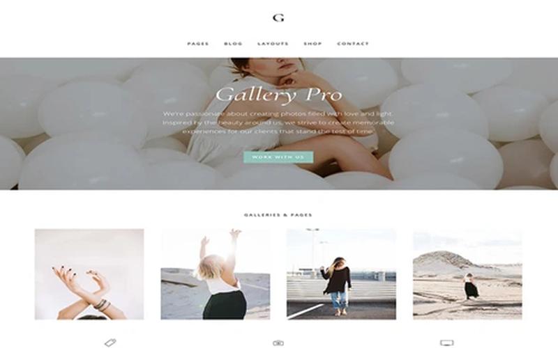 Gallery Pro – 视觉作品与生活品牌展示主题