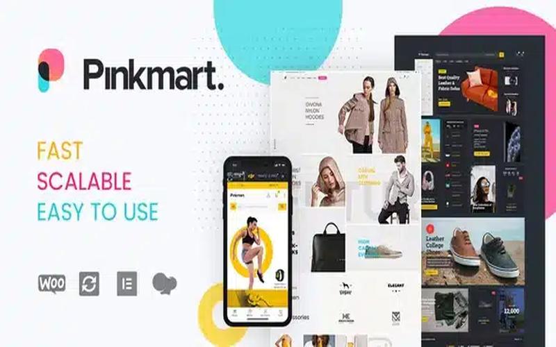 Pinkmart – AJAX筛选与多规格零售商城主题
