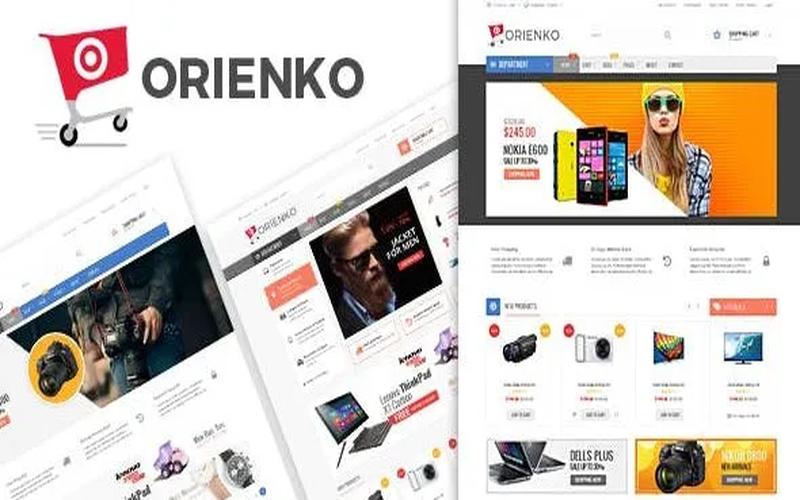 Orienko – 数码产品与多分类购物商城主题