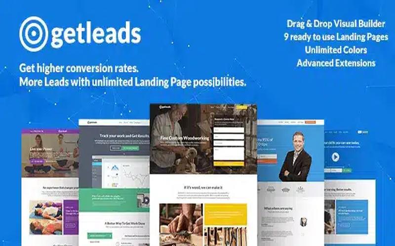 Getleads – 高性能着陆页主题